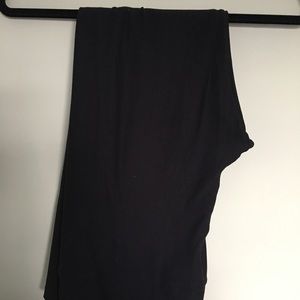 LulaRoe TC Solid Black Leggings